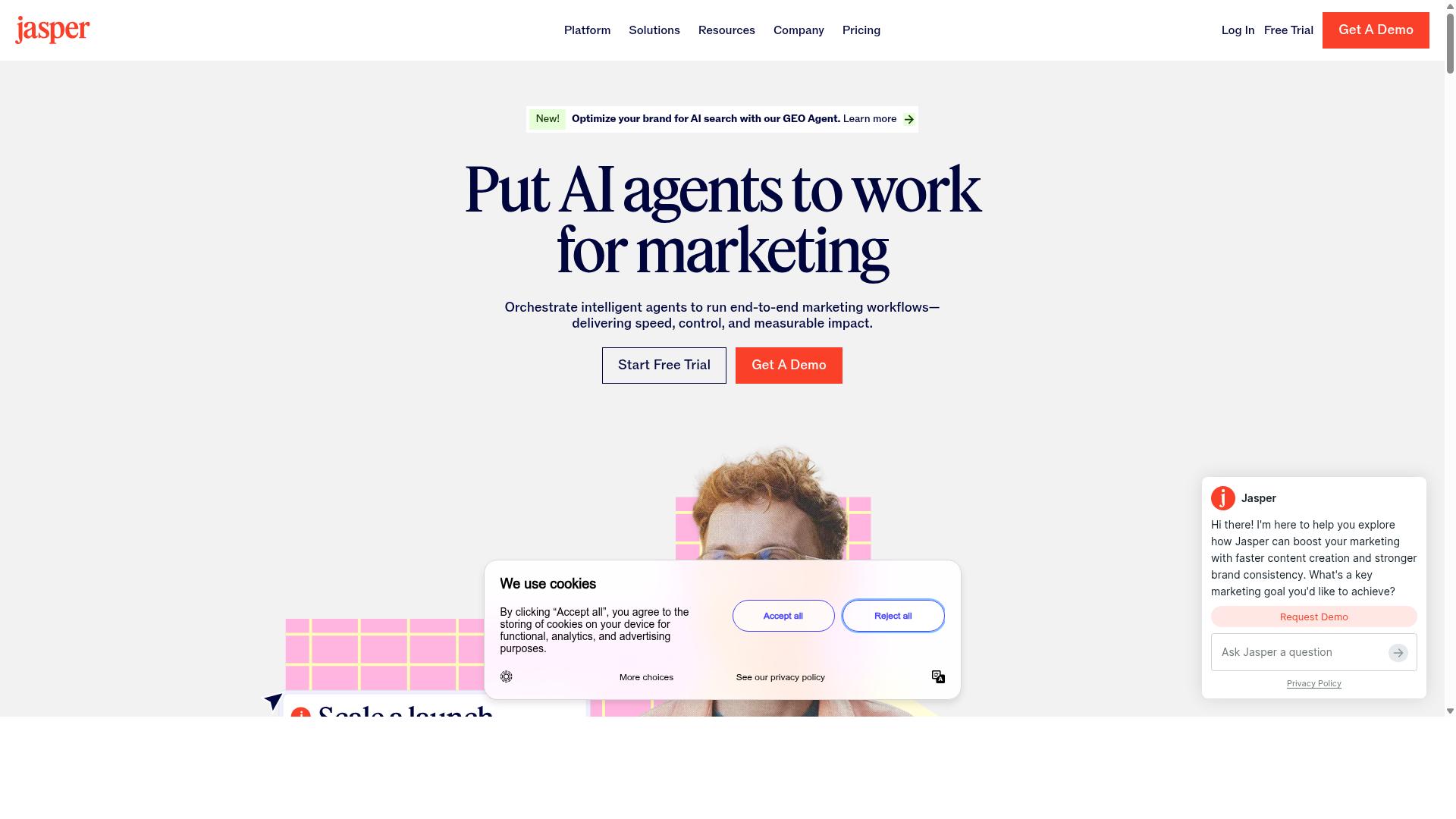 Jasper website